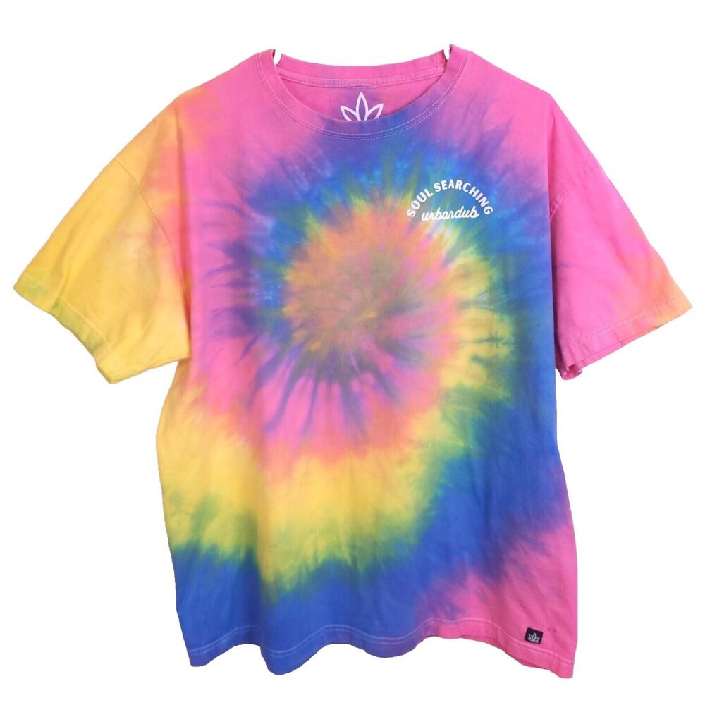 HGHR Urbandub Soul Searching Tie Dye T-Shirt  Unisex 2XL